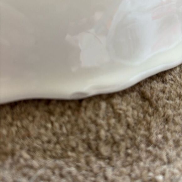 Belmar Of California Vintage 2-Piece White Pottery Serving Trays - Picture 7 of 7